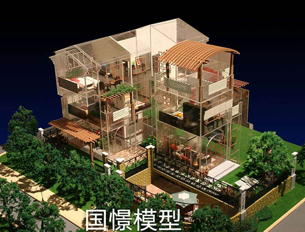 万源市建筑模型